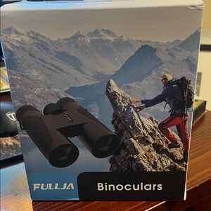 Black Binoculars for Outdoor Adventures
